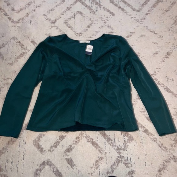 Abercrombie & Fitch Tops - Abercrombie & Fitch Green Blouse XXL NWT